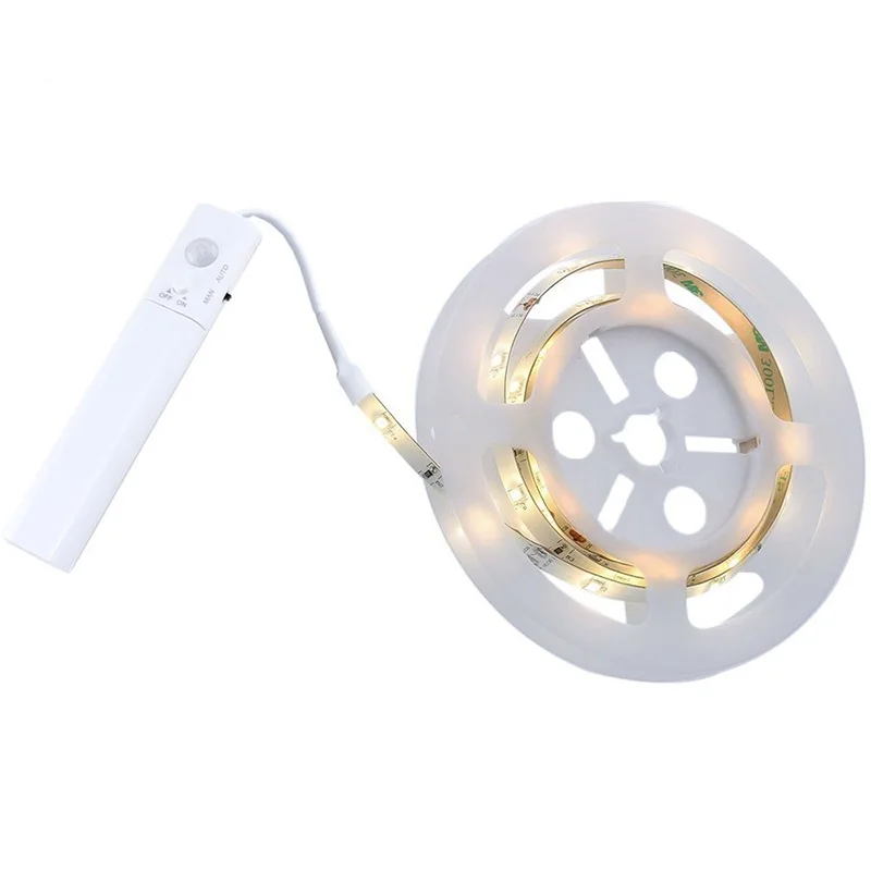 2835smd 5050 smd strip 5v bed led motion sensor led strip light with 3m tape installation