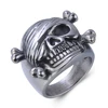 Fashion Casting Design Jewelry Silver Skull Ring