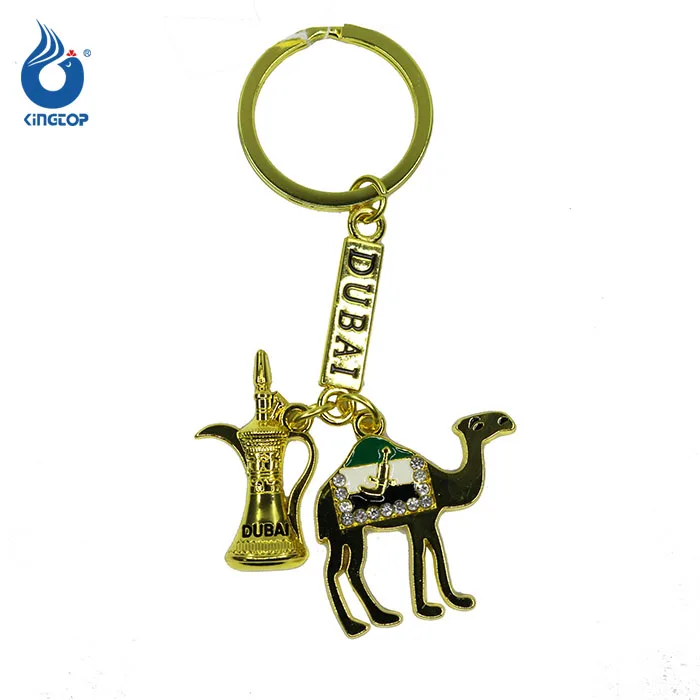 Custom Gold Dubai Souvenir Metal Keychain Buy Dubai Keychain,Metal Dubai Keychain,Dubai