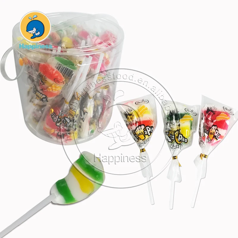 Factory Wholesale Colorful Foot Shape Lollipop Hard Candy - Buy Big ...