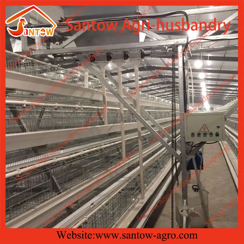 Automatic chicken layer cages hot galvanized poultry cage price battery cage laying hen cage design for Uganda Nigeria Kenya Africa Bangladesh Sri Lanka Philippines 