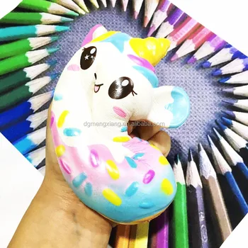 unicorn squishy donut