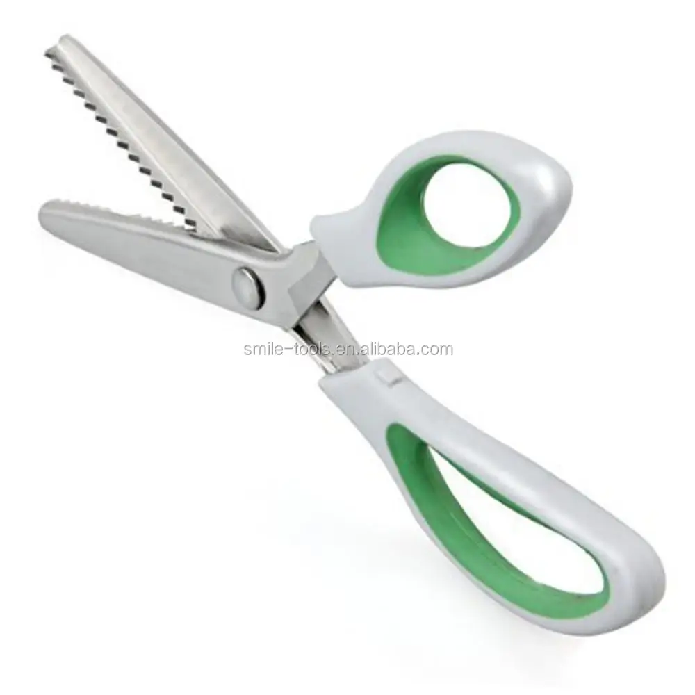 scissors that cut zig zag fabric