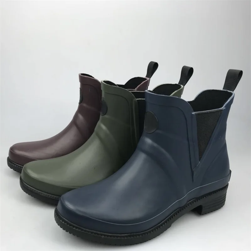 New Design Good Quality Women Low Cut Rubber Rain Shoes Buy Custom