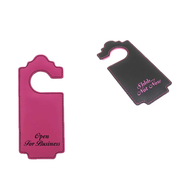 Custom logo white leather bag private garment hang tag