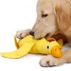 Factory direct foreign trade pet supplies dog bite plush toy duck doll training play smelling toys