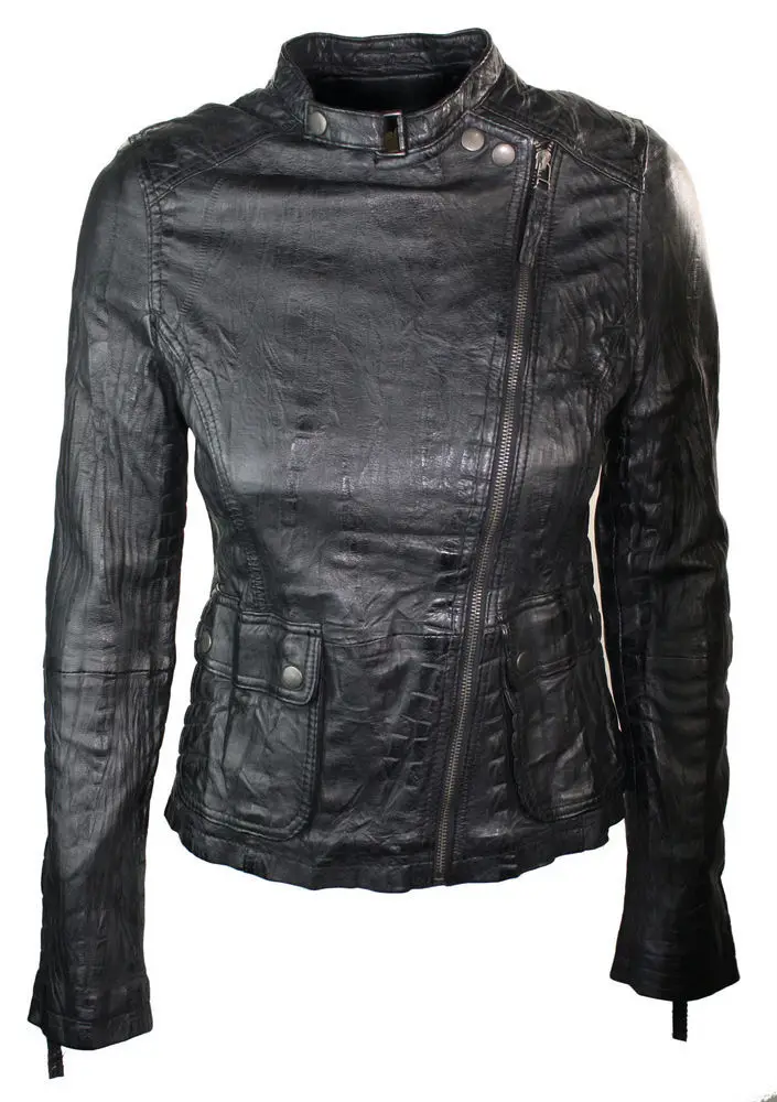 批发时尚女士鳄鱼皮夹克最新女性鳄鱼皮夹克