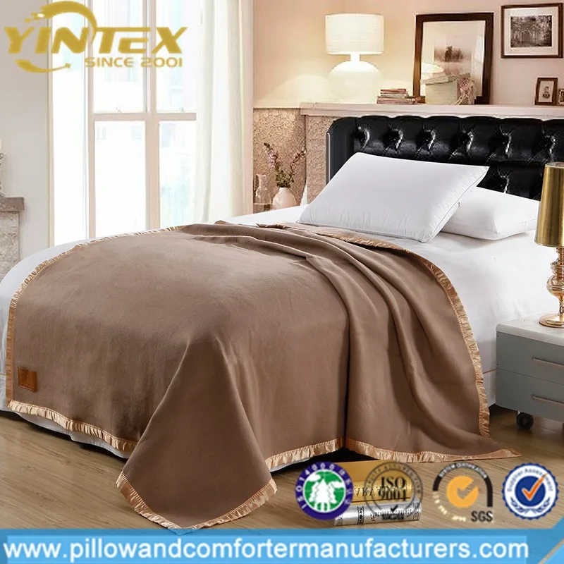 China Supplier Premium Quality 100% Wool Bed Blankets,King ...