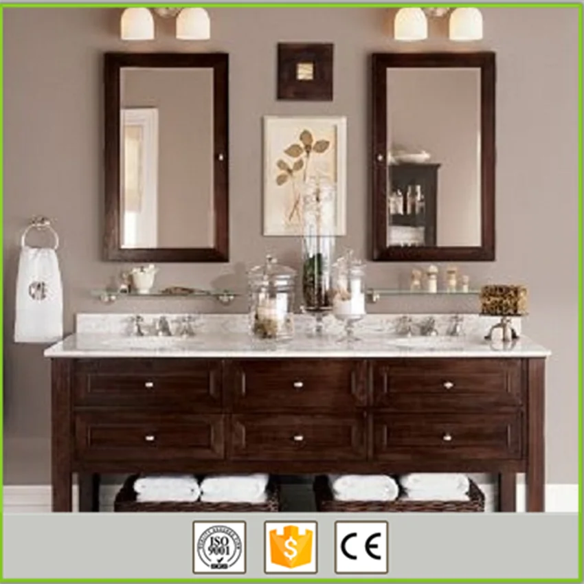 Custom hotel bathroom vanity factory-4
