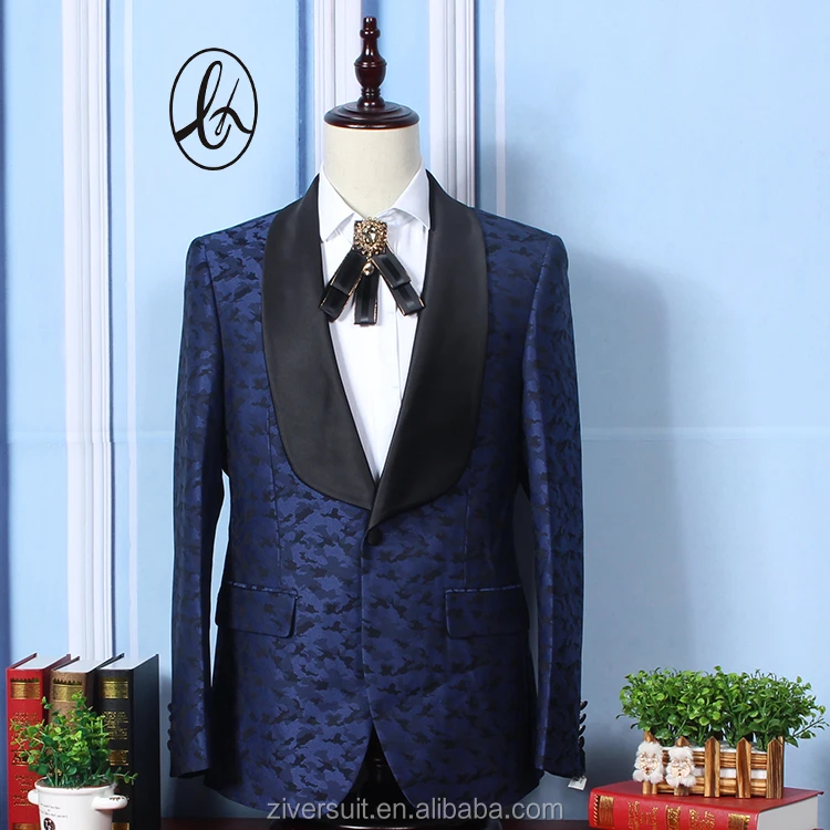 Three-piece suit men's western slim tuxedo wedding suits