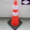 Fluorescent orange Traffic PVC Cones.