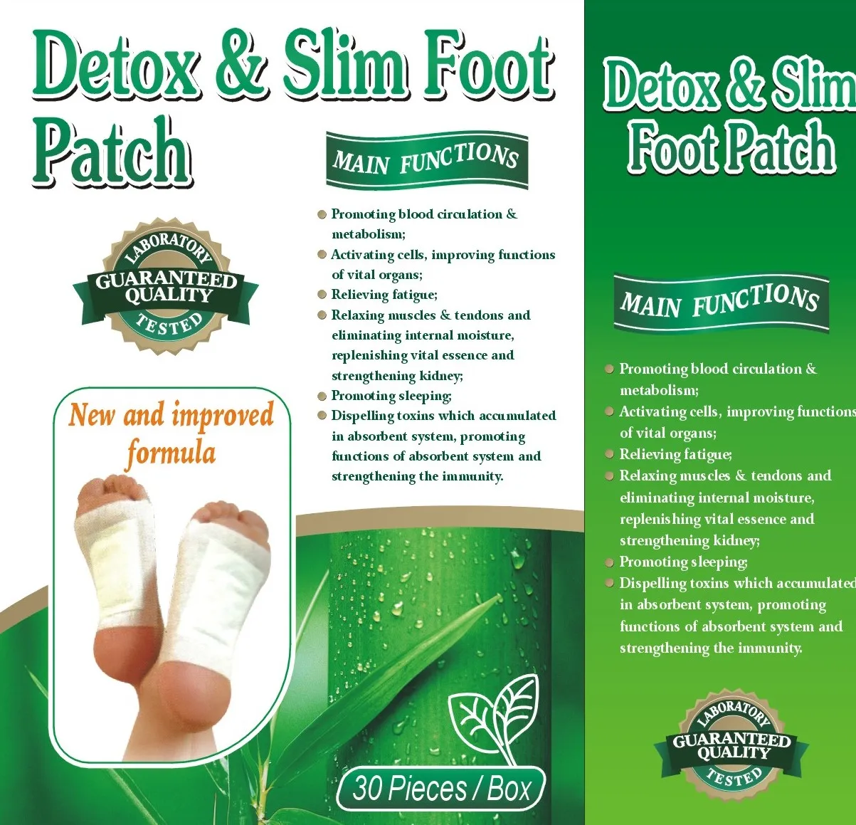 Health Care Product Detox Foot Patch Buy Gold Detox Foot Patch,Bamboo