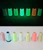 Wholesale decoractive100%polyester luminous sewing embroidery thread,glow in the dark yarn