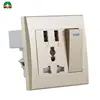 Good quality 10a 250v five pin brush socket