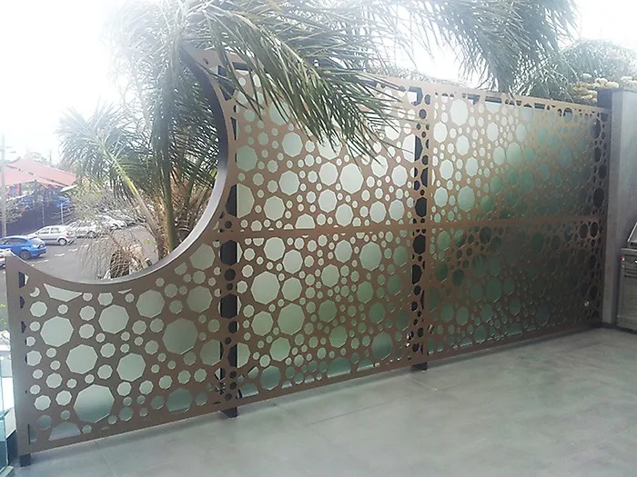 Perforated Laser Cut Metal Garden Screens For Decoration - Buy Garden