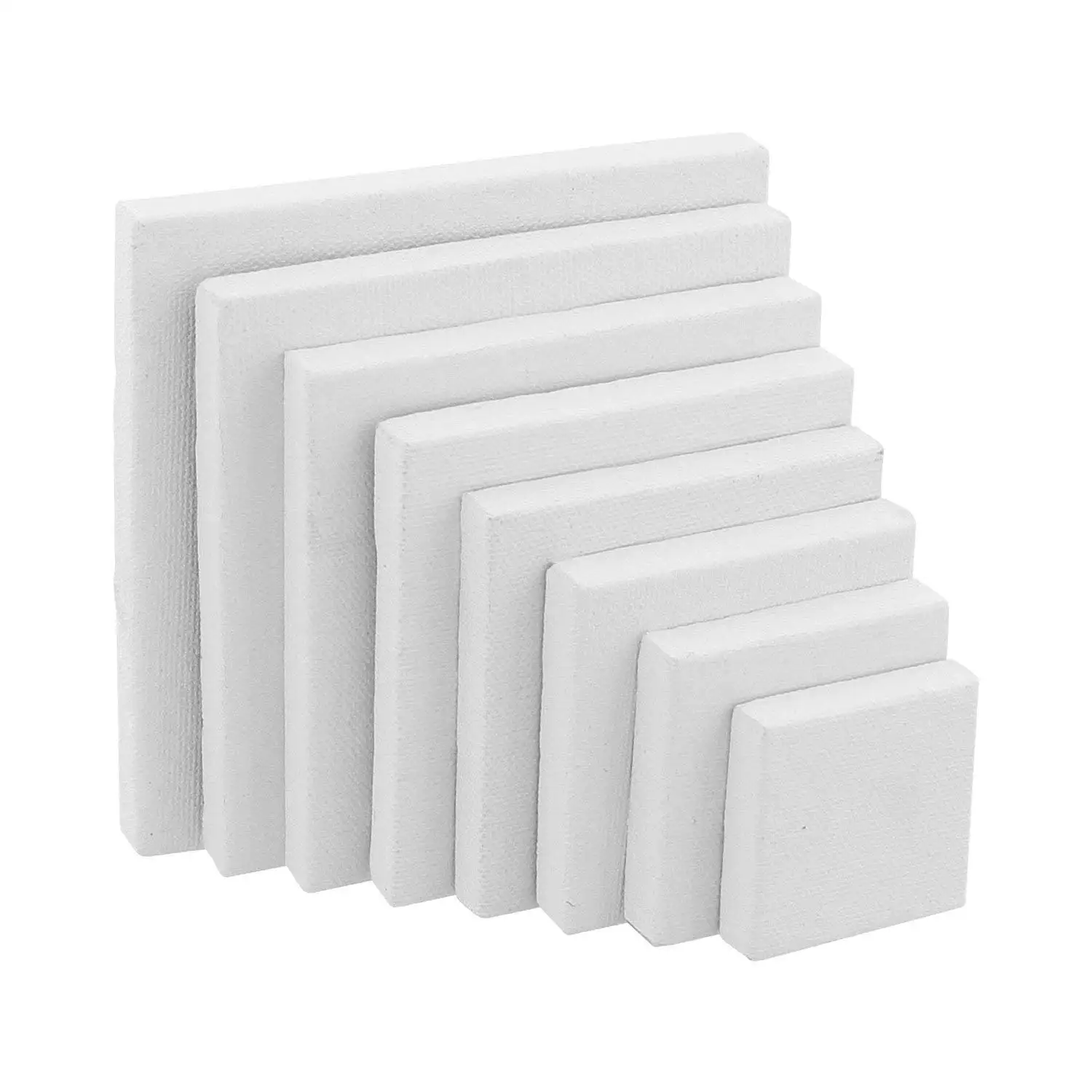Buy US Art Supply Mini Stretched Canvas 10 ounce Primed Square 