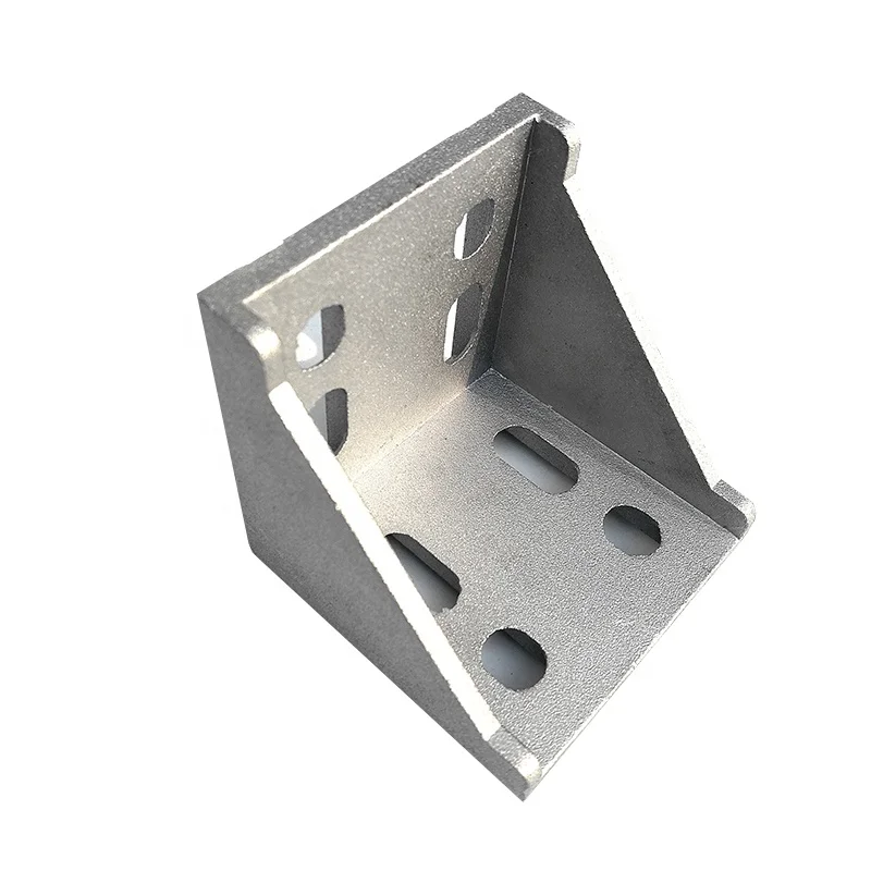 8 Hole 8080 Bracket Angle Bracket Corner Connector T Slot 8mm For