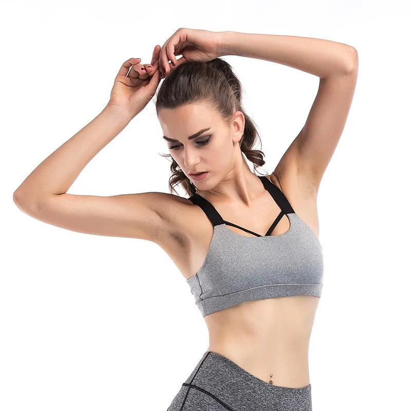 ladies high impact sports bra