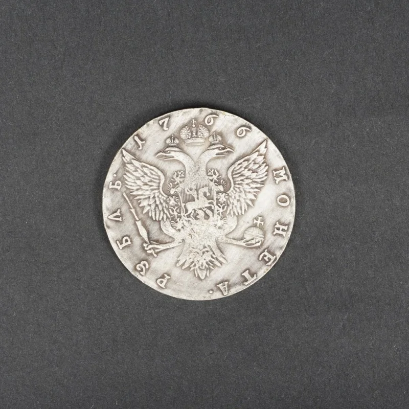 Russian Doubleheaded Eagle Coin Commemorative Coin Collection,1766