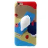 2017 Popular Hand Painting Cat Polar Bear 3D Kneading Squishy Cartoon Custom Design cute Mobil cell phone case