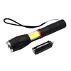 Amazon Hot Sale COB Camping Torch Light TV Shopping Promotion Zoom LED Aluminum Flashlight