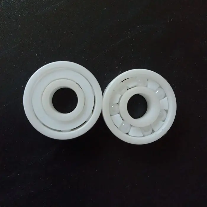 2 PCS 607 Full Ceramic Bearing ZrO2 Ball Bearing Zirconia Oxide 7*19*6 mm 