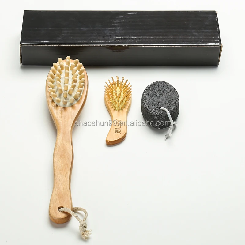 Hot Sales Personalized Bath Brush Set/ Ecofriendly Wooden Body Brush
