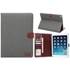 Retro Weave pattern tablet case for ipad air1/air 2 smart sleep stand tablet case with package for Apple ipad