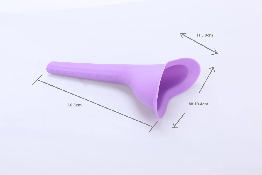 Female Urination Device Reusable Silicone Female Urinal Foolproof Women ...