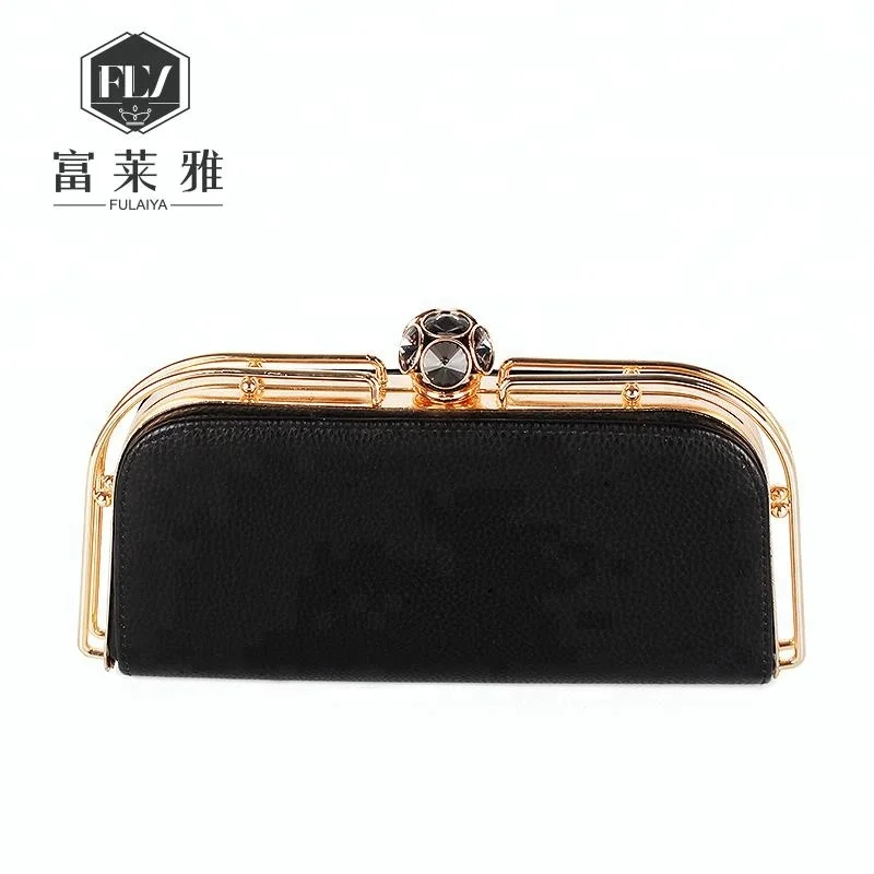 black wedding purse