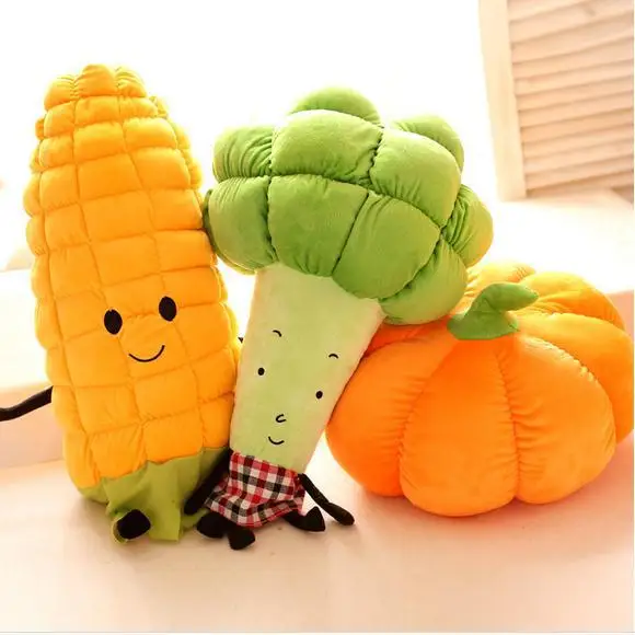 vegetable stuffed animals