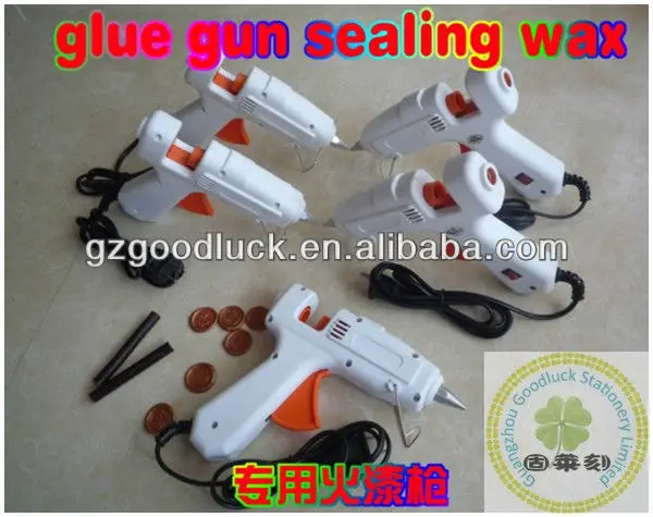 hot glue gun wax