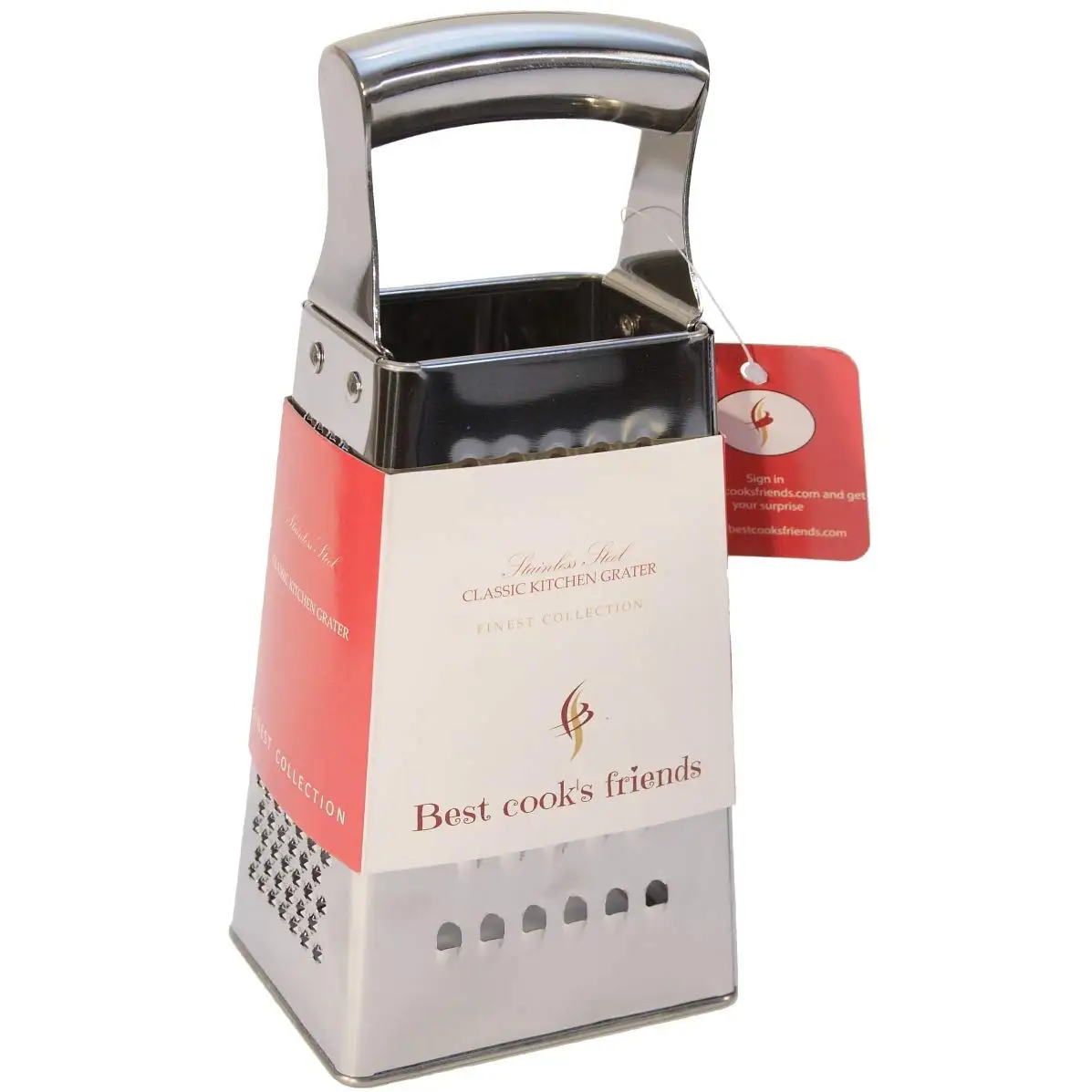 Buy Cheese Grater Stainless Steel Heavy Duty Countertop Box Grater