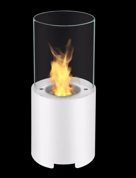 On Sale Tt 53 White Base With Glass Indoor Outdoor Bio Ethanol