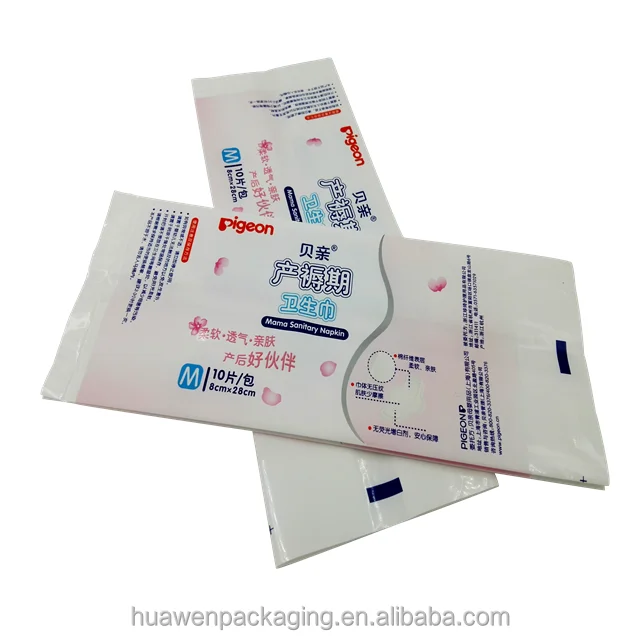 Sanitary Napkin Packaging Disposal Bags Product On