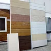 Faux wood PU metal sandwich panels composite exterior wall siding