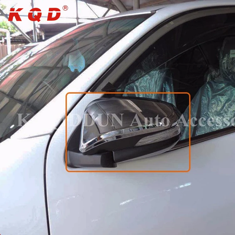 New Design Chrome Led Side Car Mirror Cover Accessories For Toyota