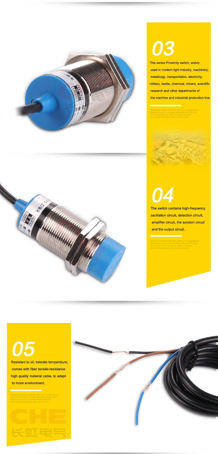 Dc636v Lj30a315z/by 3 Wire Pnp No Nonflush Type Inductive Proximity