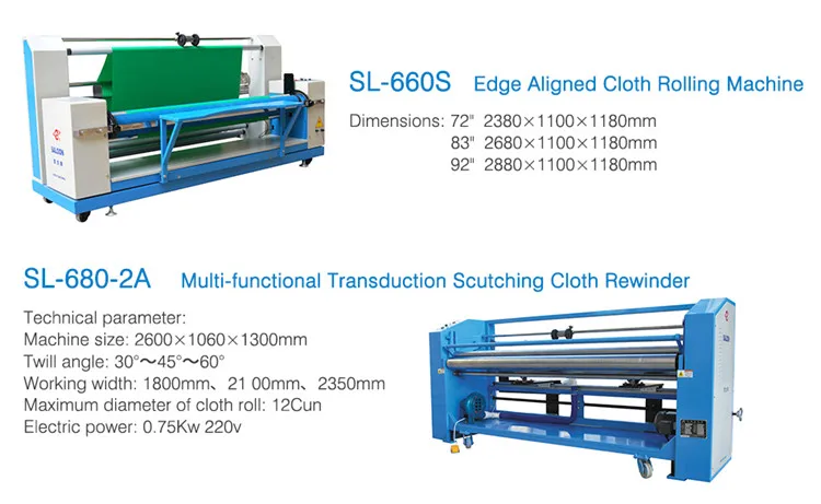 Inspection Width 83"/93" Simple Operation 220V Fabric Inspection Process