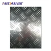five bars checkered alloy 5052 aluminum embossed sheet