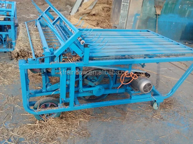 High Efficiency Straw Mat Weaving Machine Rice Straw Mat Weaving