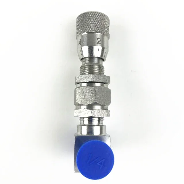 1/2 1/4 1/8 stainless steel needle valve