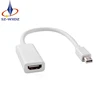 Mini displayport to hdmi adapter display port dp cable converter male to female support 1080P for Apple Mac Book Mac