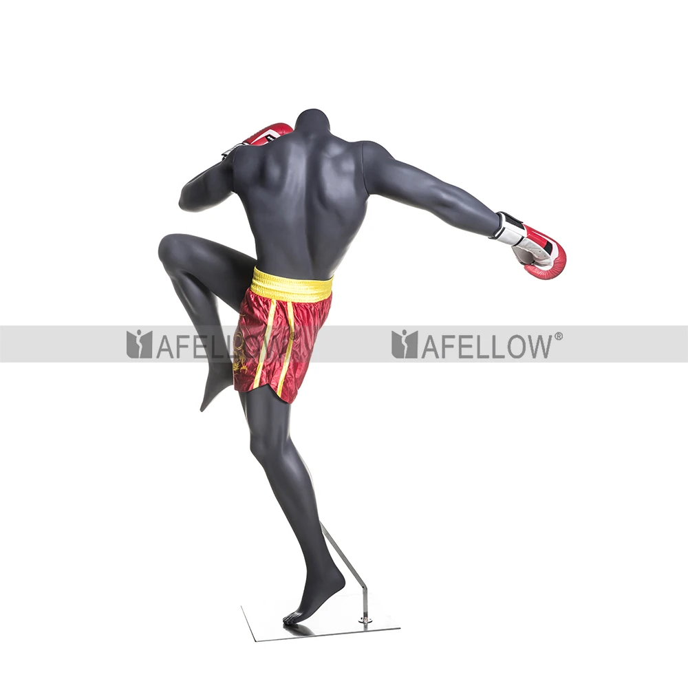 Boxing 3 Muscle Manikin Boxing Player Fighter Mannequin Kung Fu ...