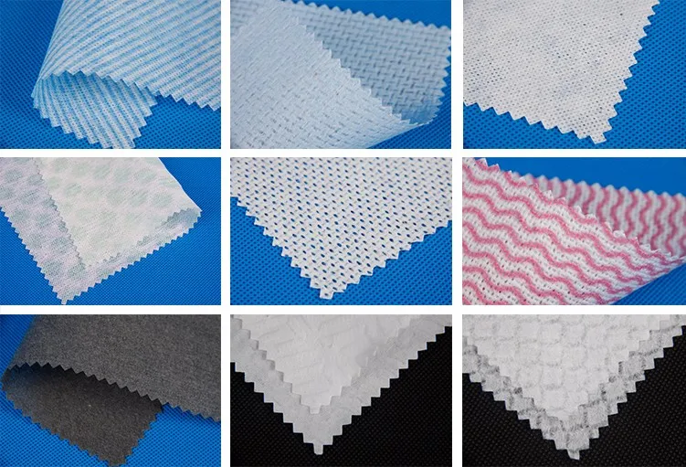 Custom Spunlace Nonwoven Fabric Cleaning Rolls For Wet Wipes Buy