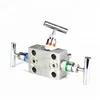 Free Sample Stainless Steel High Pressure and High Temperature Instrumentation 3-valve Manifolds