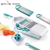 Smile mom Plastic Kitchen Adjust Food Shredder - Fruit Peeler - Vegetable Cutter Grater - Multi Mandolin Slicer