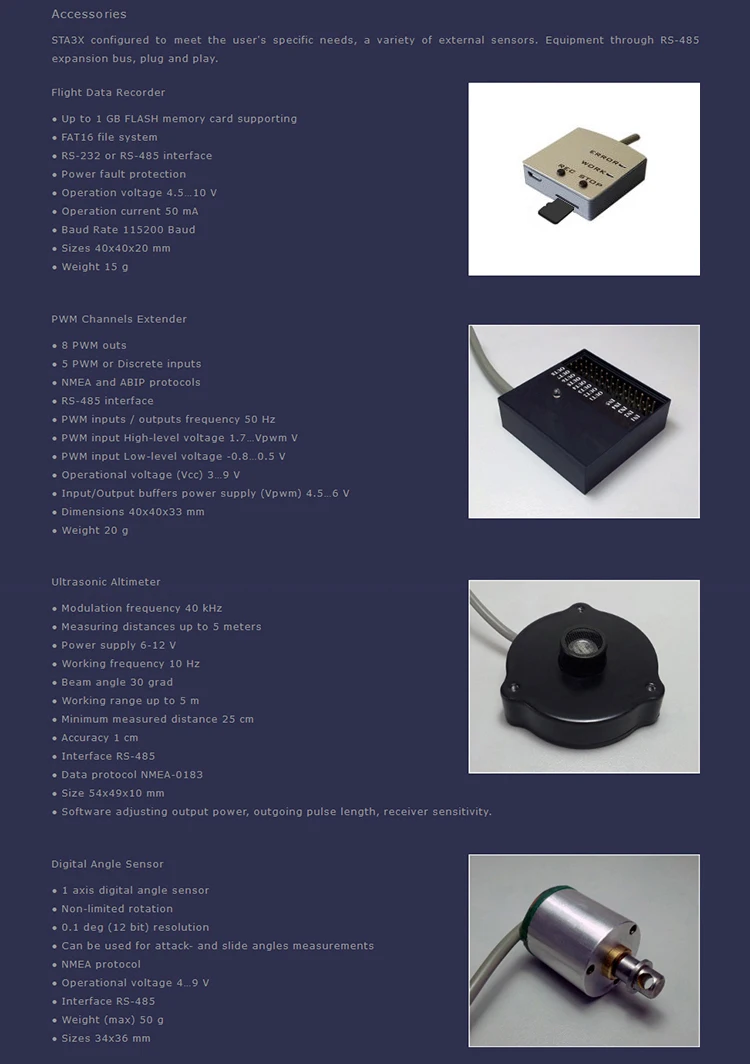 STA34 Advanced Open Source MultiFunction Programmable UAV Autopilot