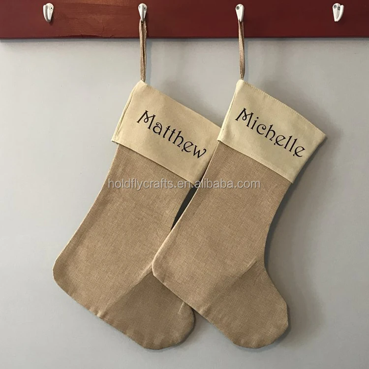 Wholesale Fast Shhipping Monogrammed Plain Christmas Stockings Buy
