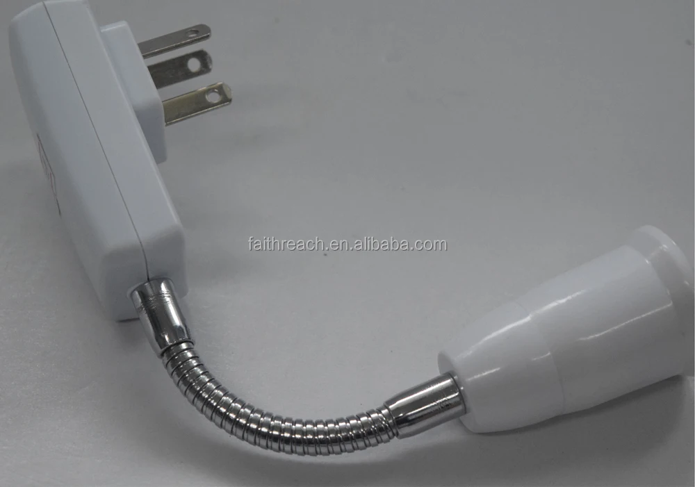 3 Pin Bulb Holder,Ce Listed E27 Flexible Gooseneck Lamp Holder 3 Pin